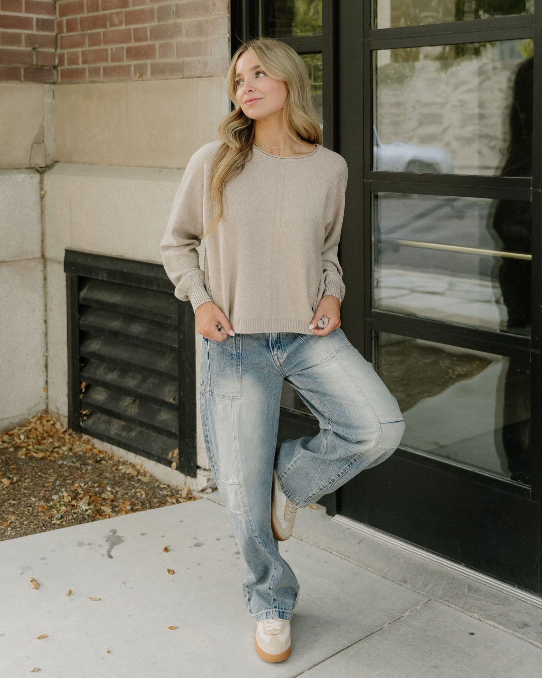 Rosa Sweater - Heather Mocha