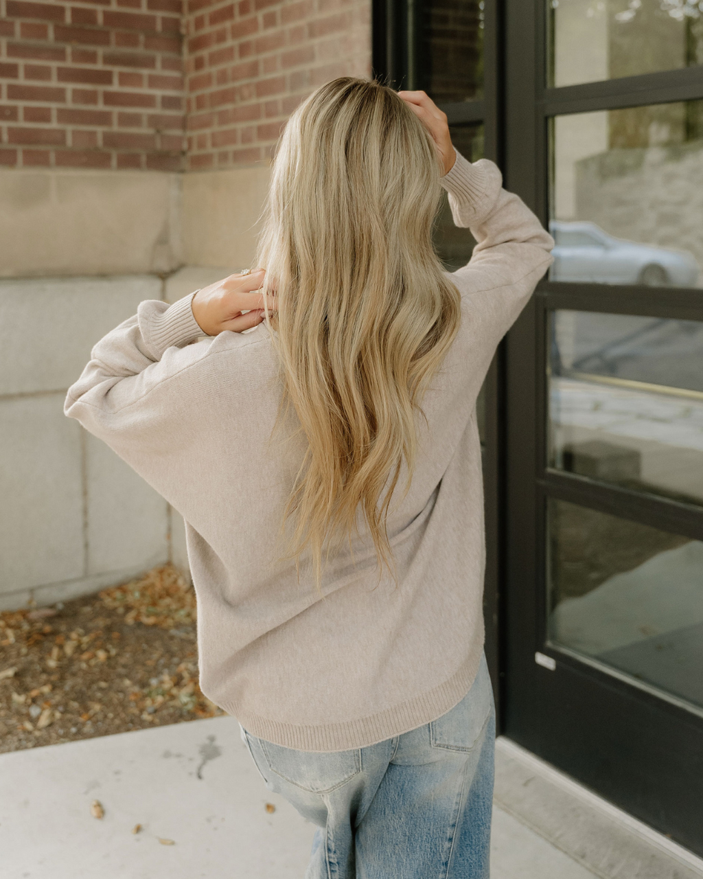 Rosa Sweater - Heather Mocha