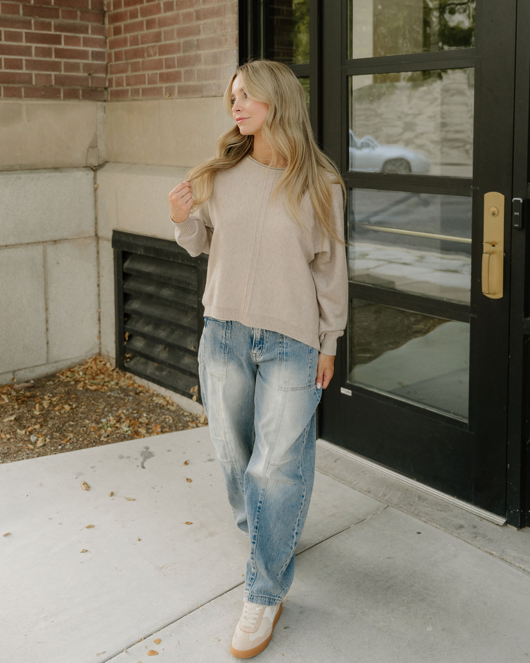 Rosa Sweater - Heather Mocha