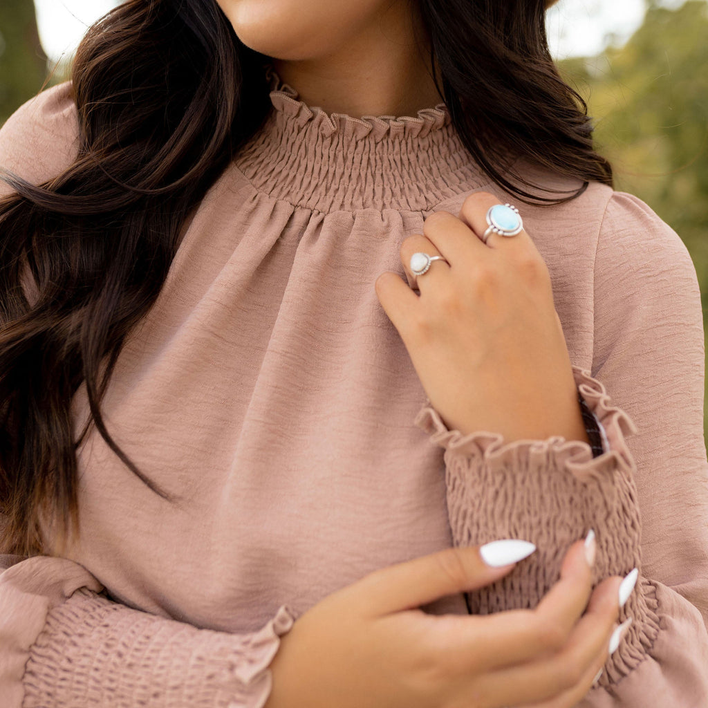 Cora Blouse - Ash Mocha