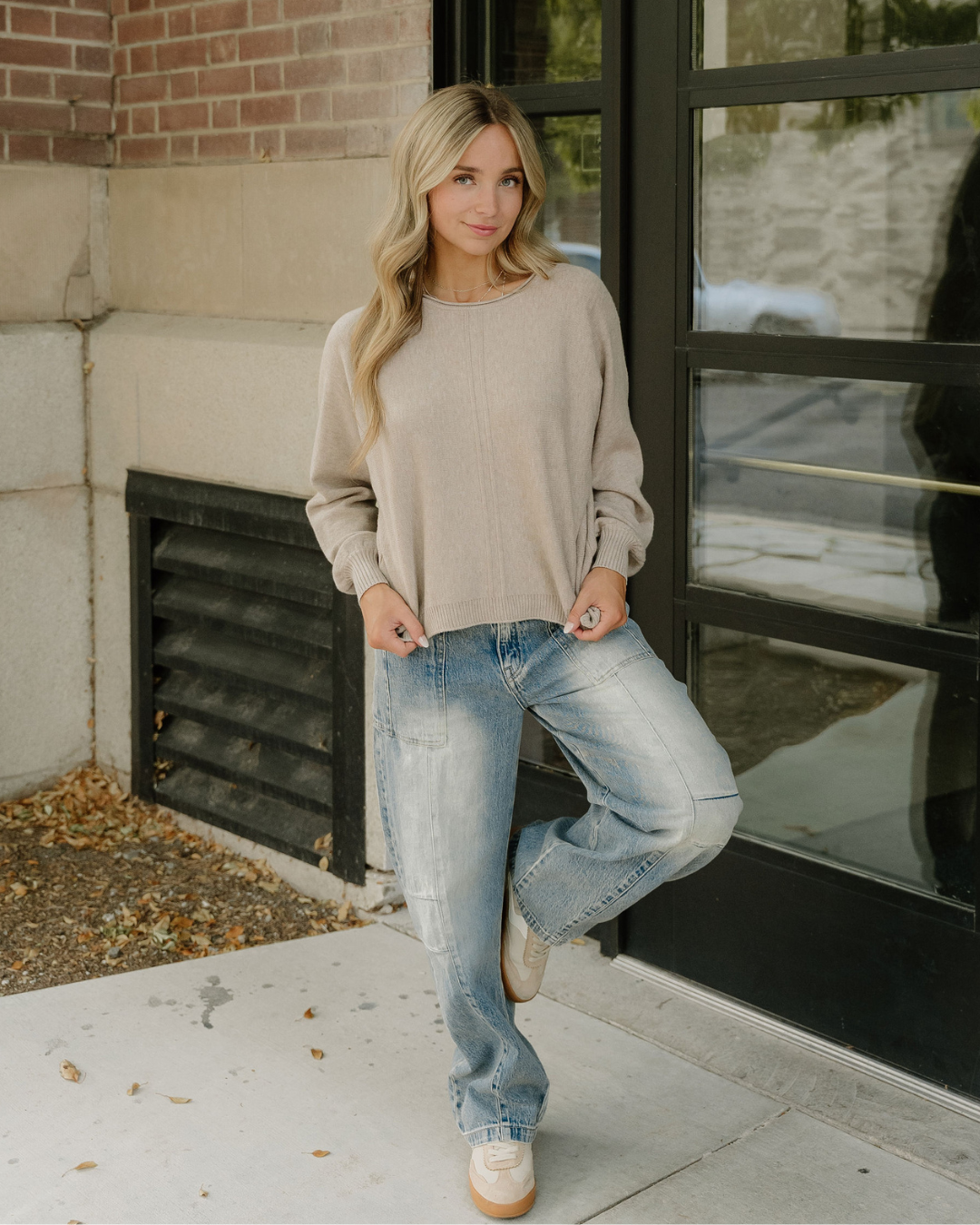 Rosa Sweater - Heather Mocha