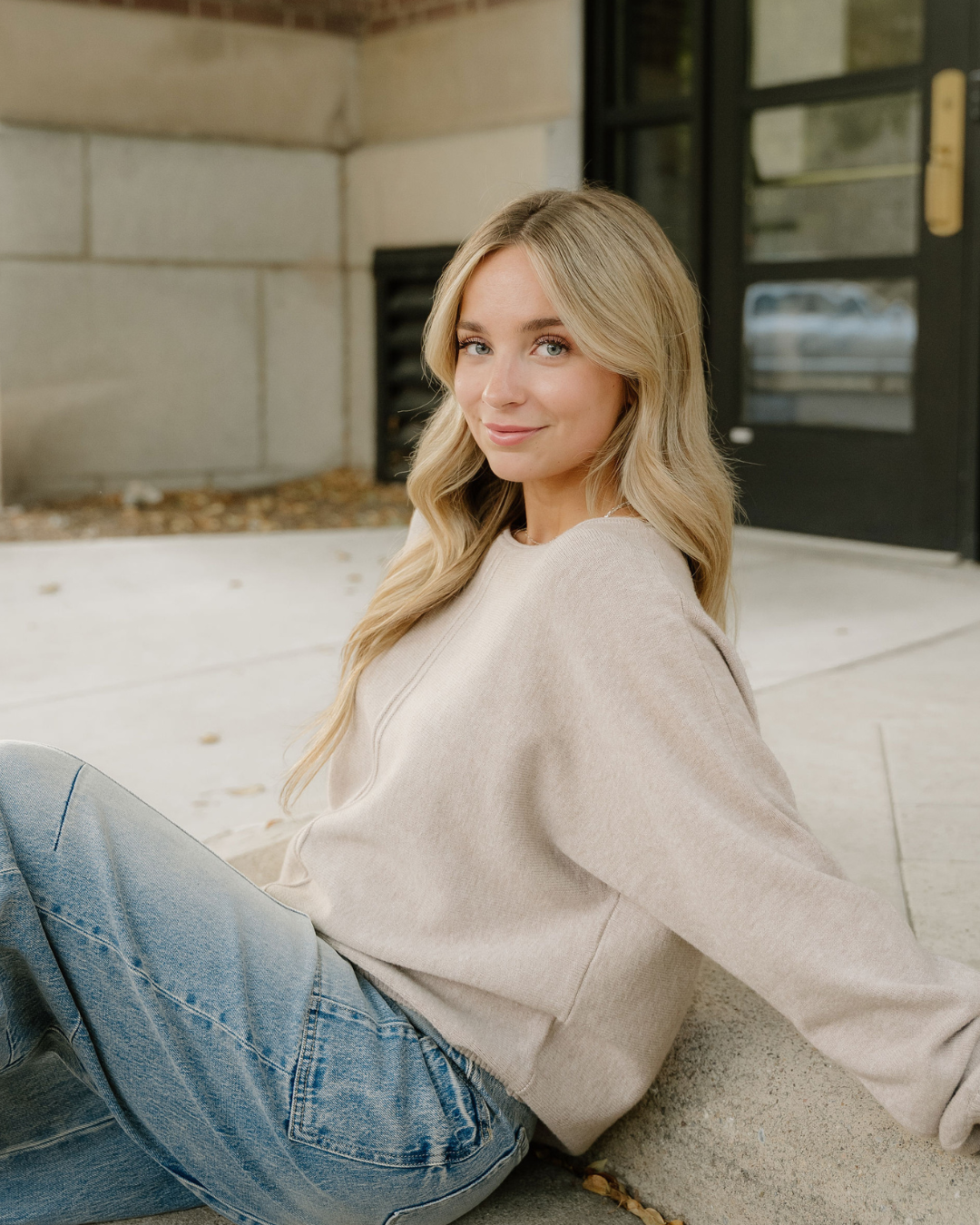 Rosa Sweater - Heather Mocha