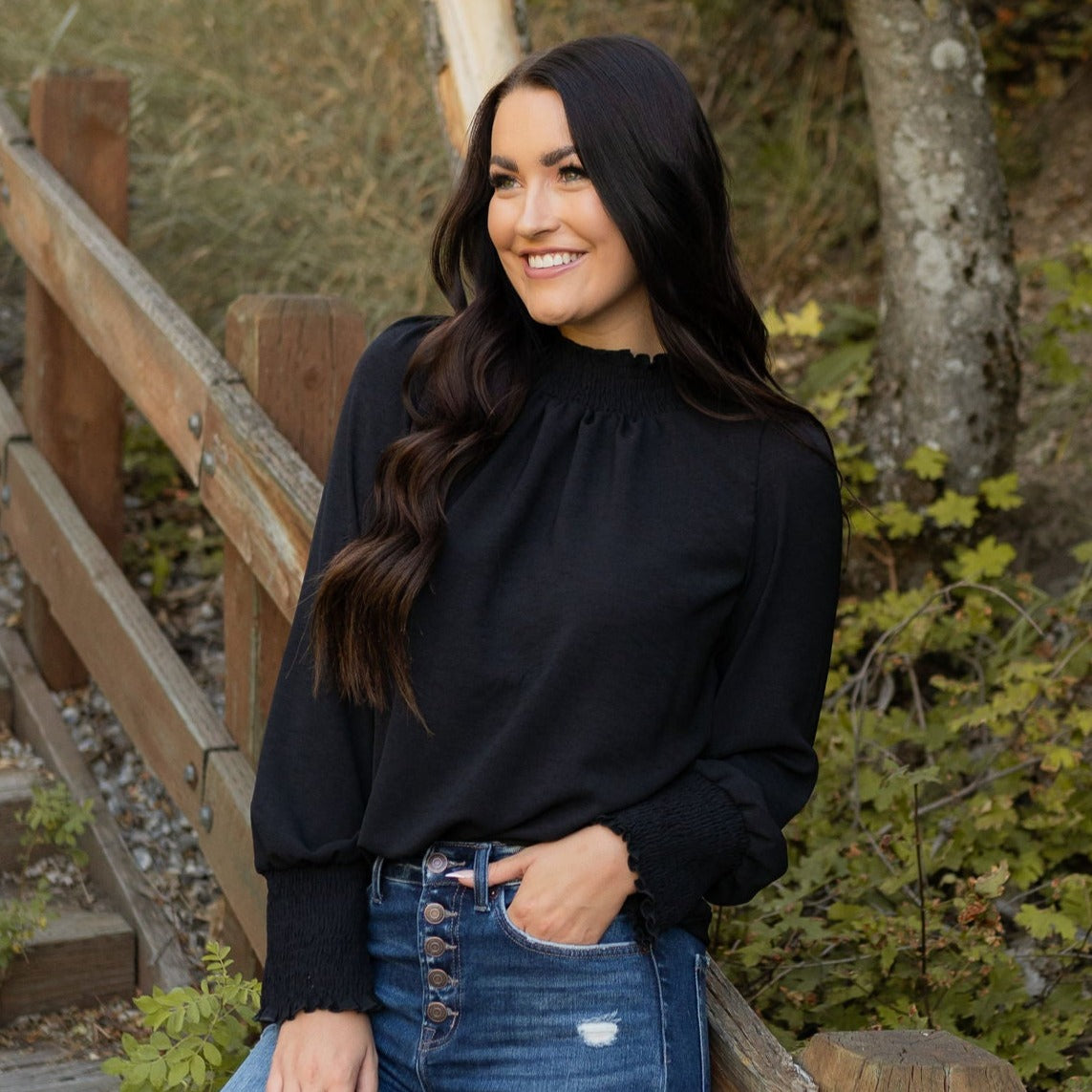 Cora Blouse - Black