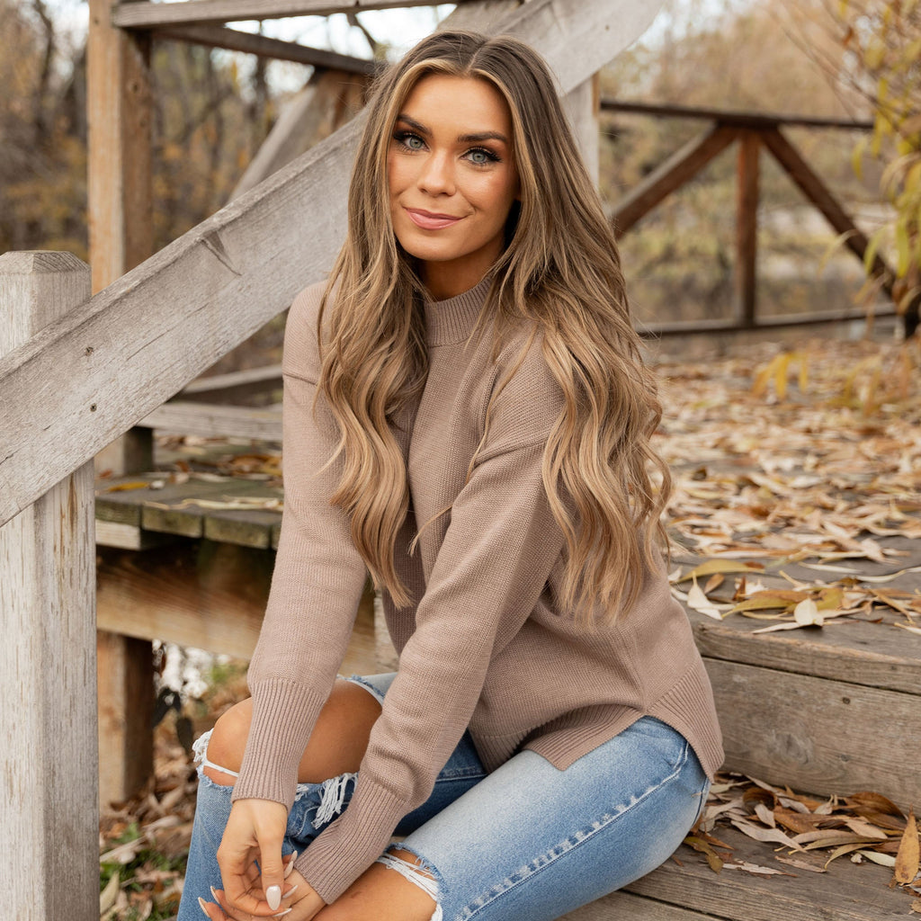 Haisley Sweater - Light Brown