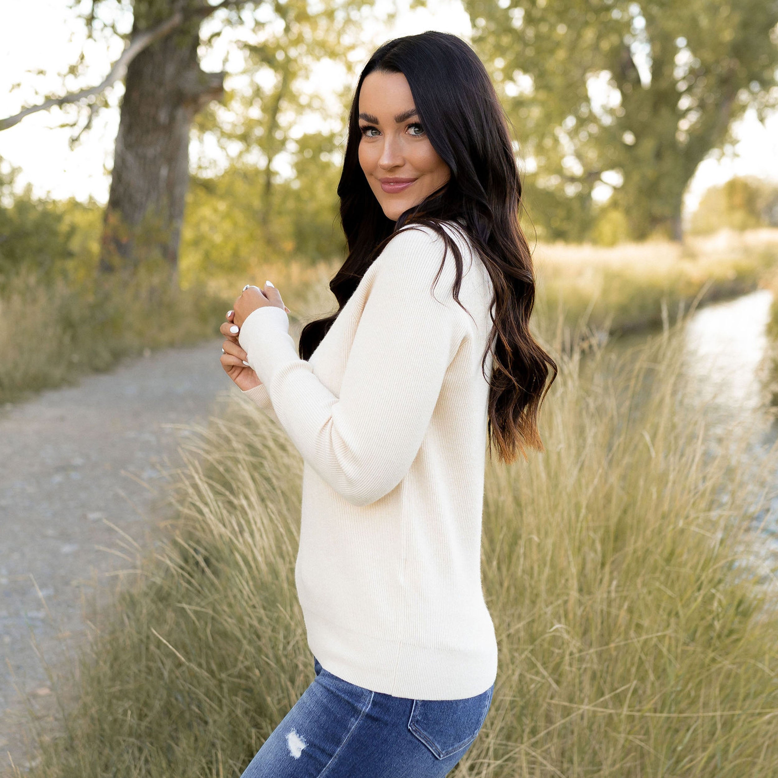 Ruth Sweater - Cream