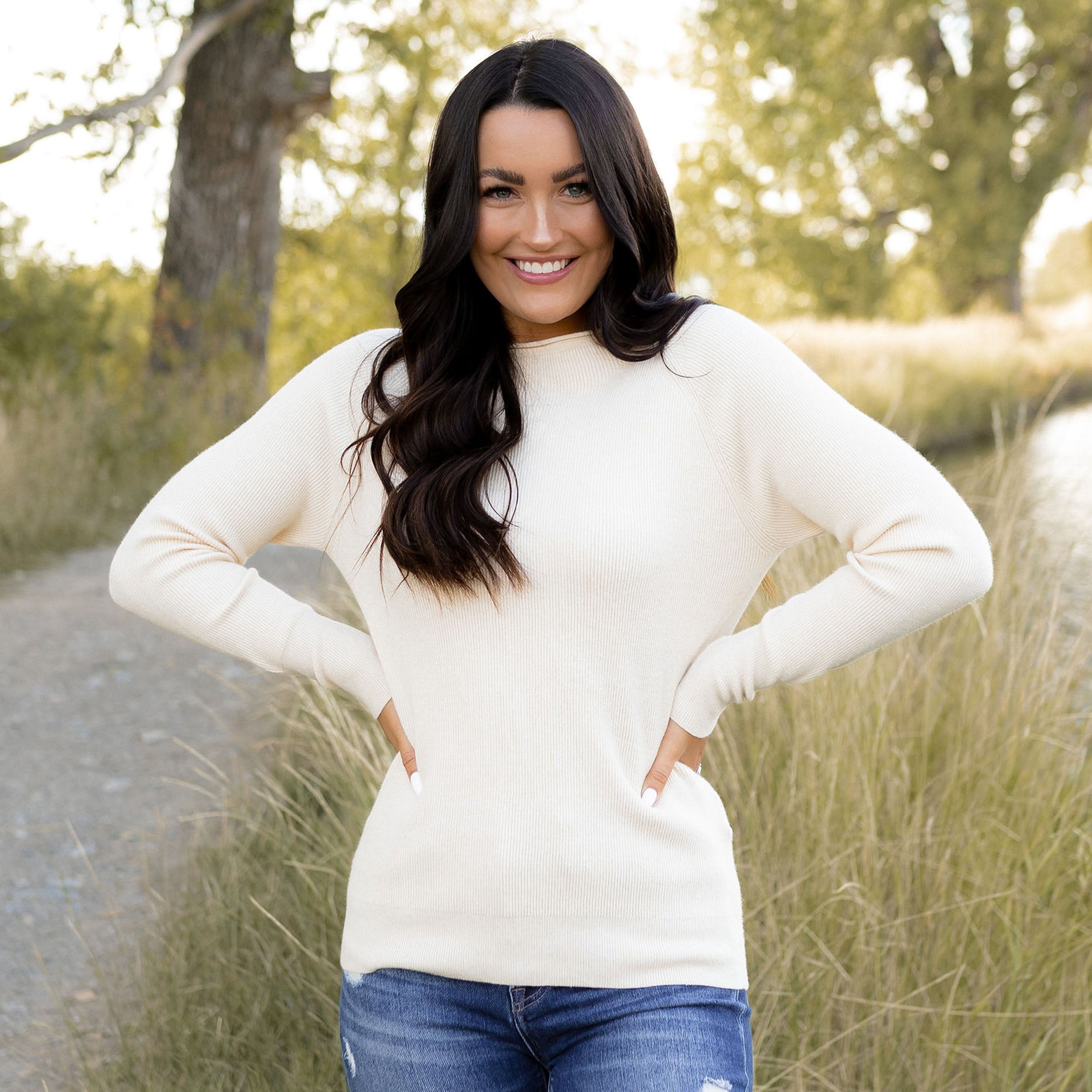 Ruth Sweater - Cream