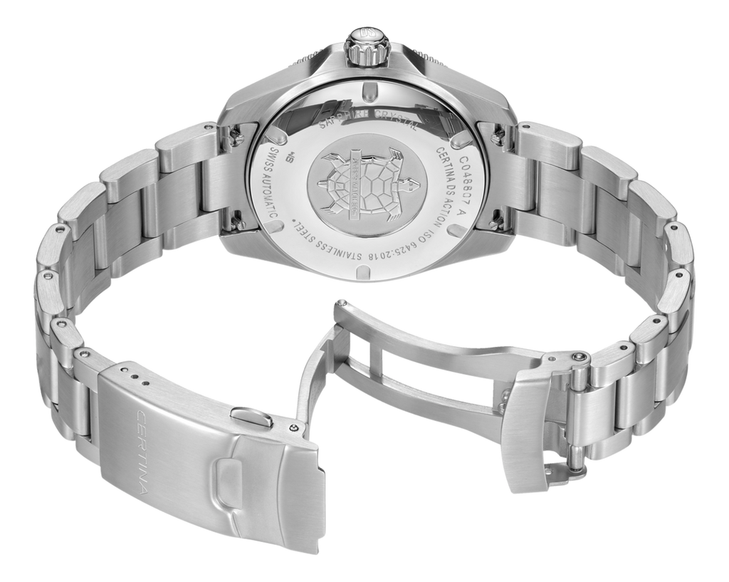 Certina DS Action Diver 38mm Powermatic 80 Green Dial Men's Watch C0488071109100