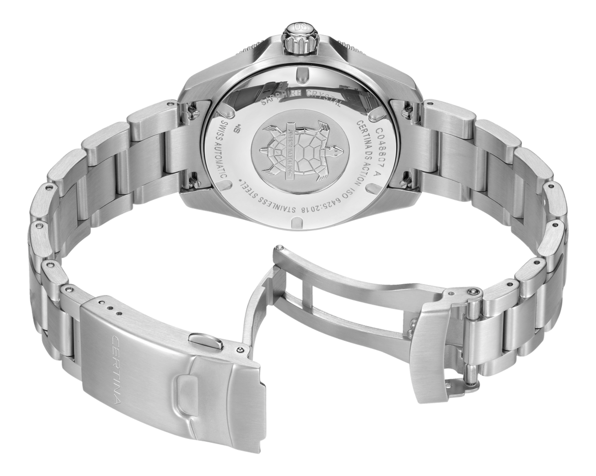 Certina DS Action Diver 38mm Powermatic 80 Green Dial Men's Watch C0488071109100