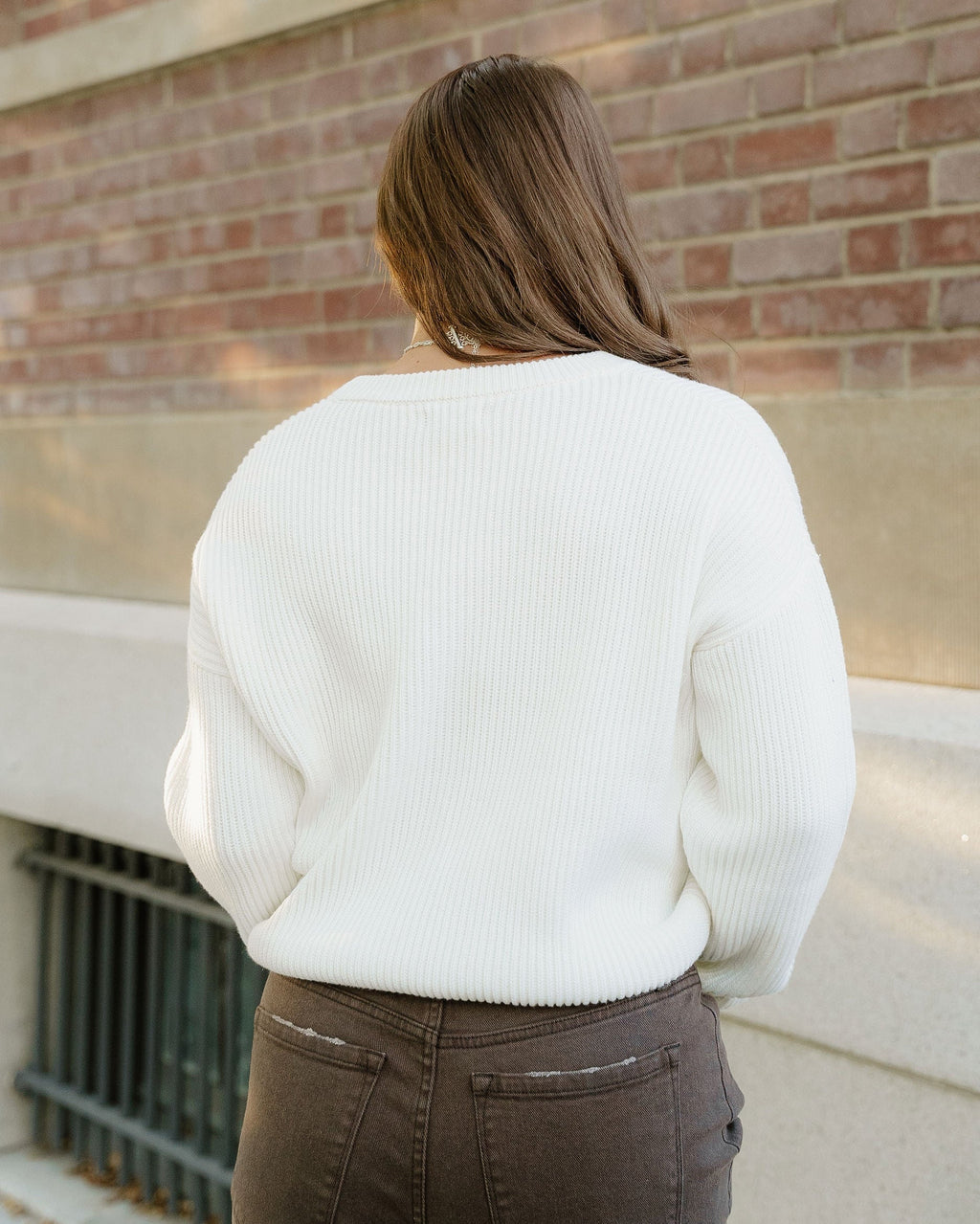 Fern Sweater Cardigan - Cream