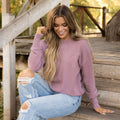 Camilla Sweater - Dusty Plum