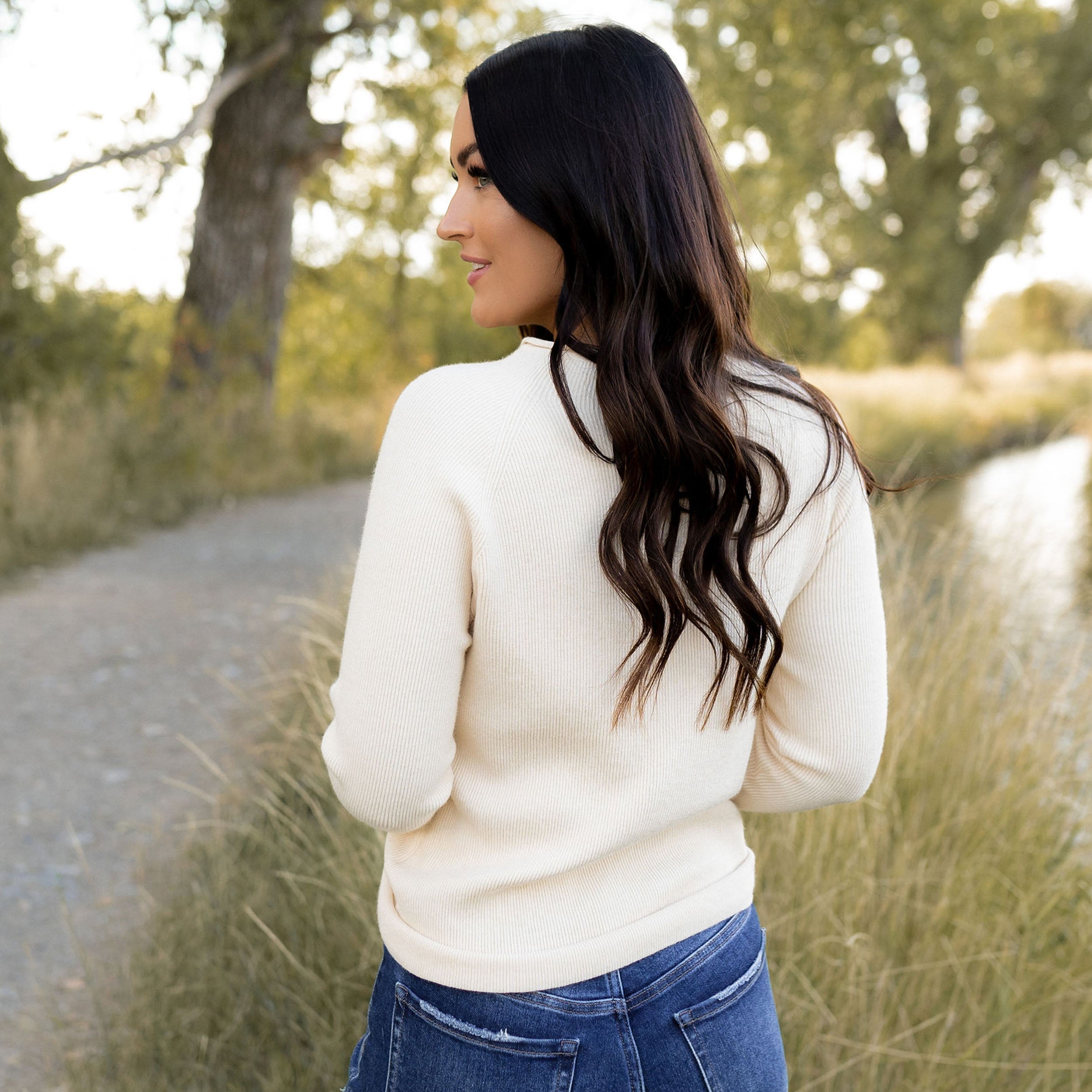 Ruth Sweater - Cream