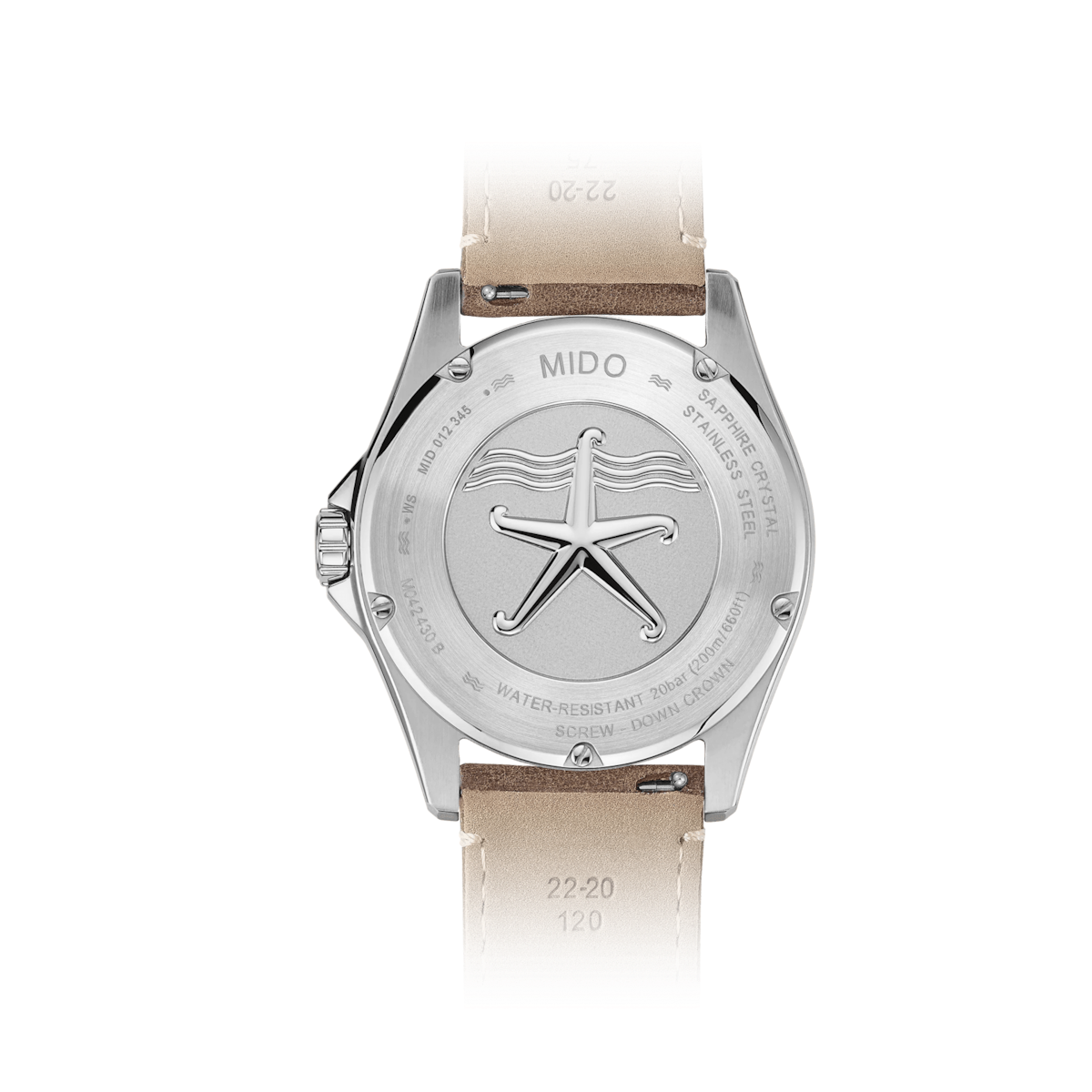 Mido Ocean Star 200C 42.5mm Black Dial Men's Watch M0424301605100