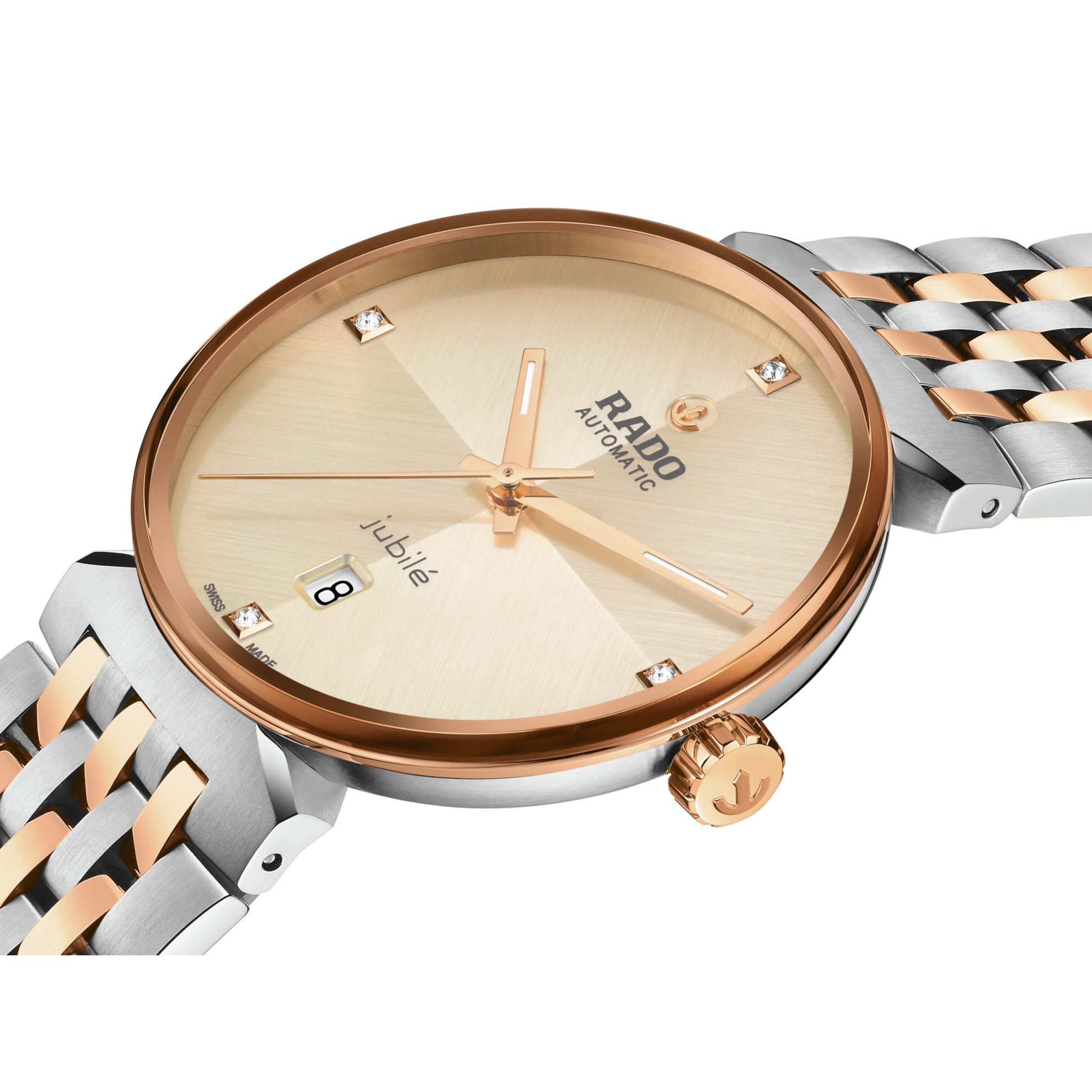 RADO Florence Automatic 39mm Champagne Dial Men's Watch R48903703