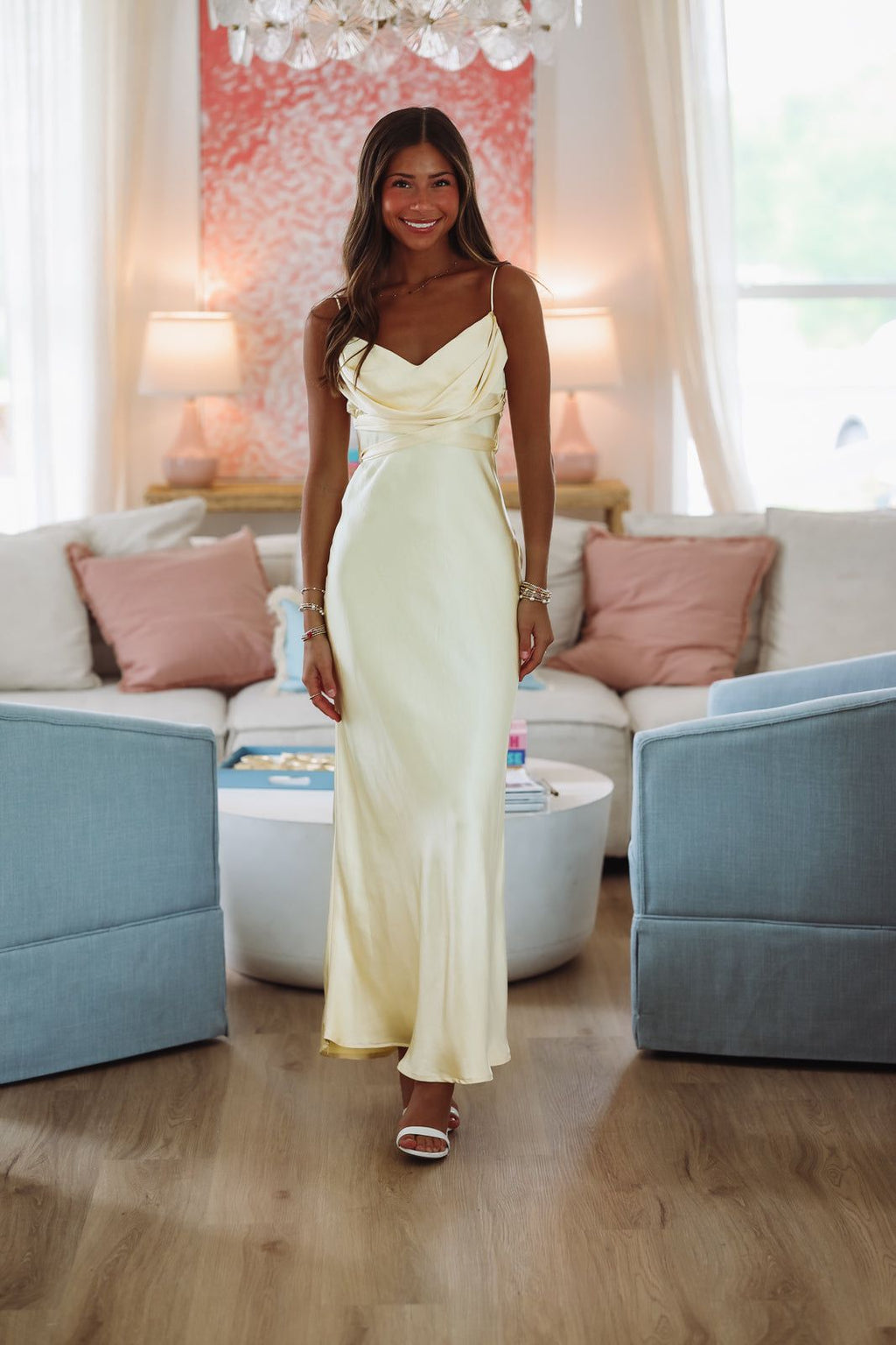 Amaryllis Maxi Dress - Yellow