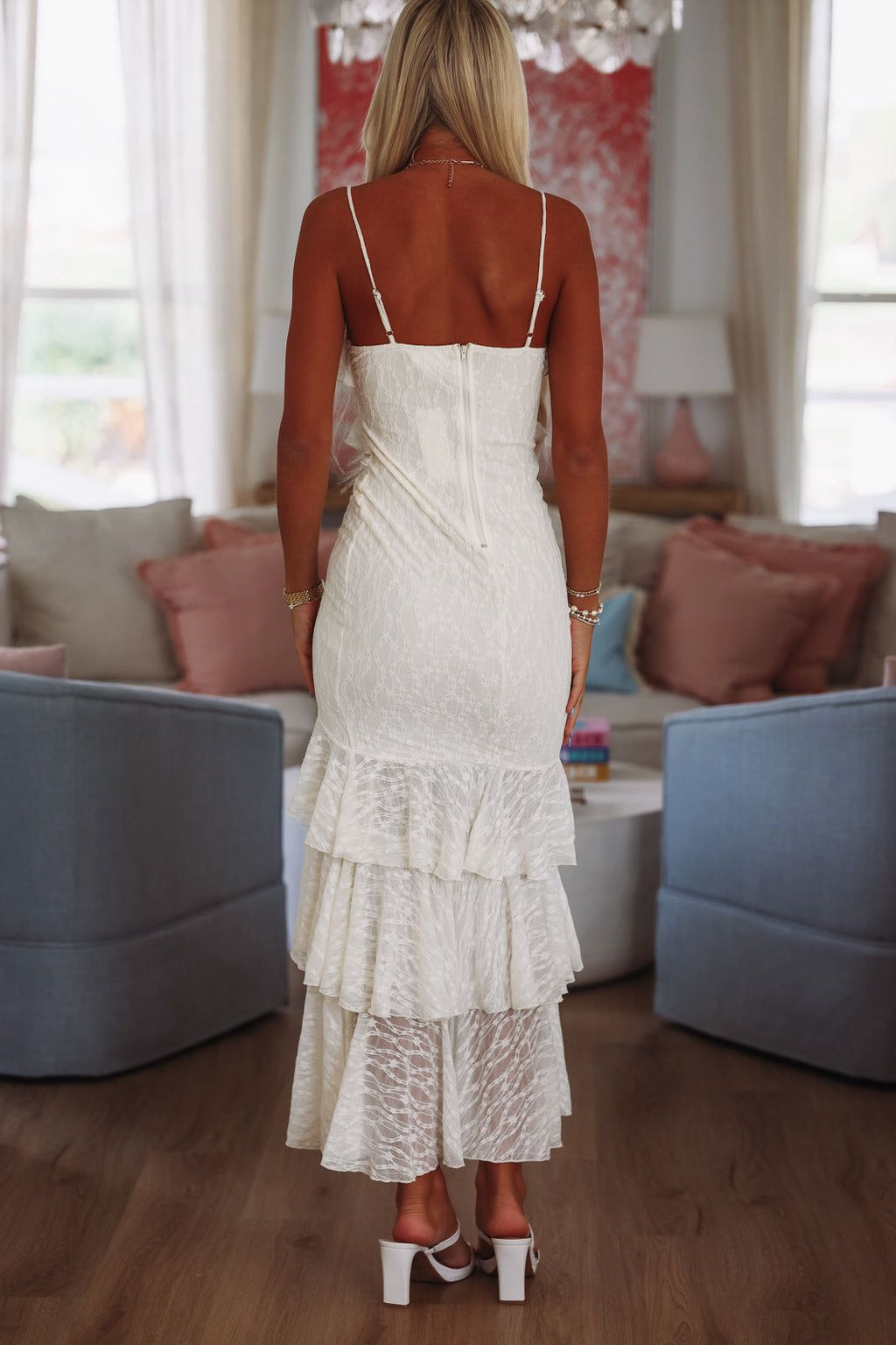 Big Celebration Maxi Dress - Cream