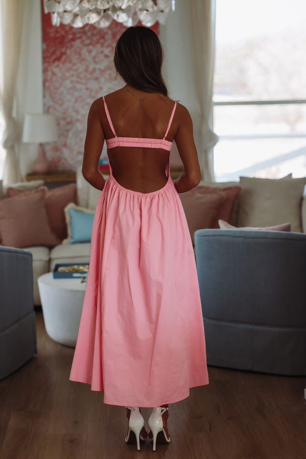 Destene Maxi Dress - Pink